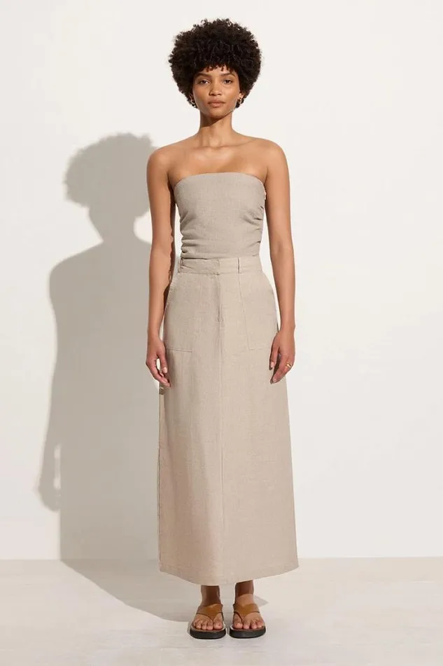 Women Faithfull The Brand Tops Praiyah Bodice Natural