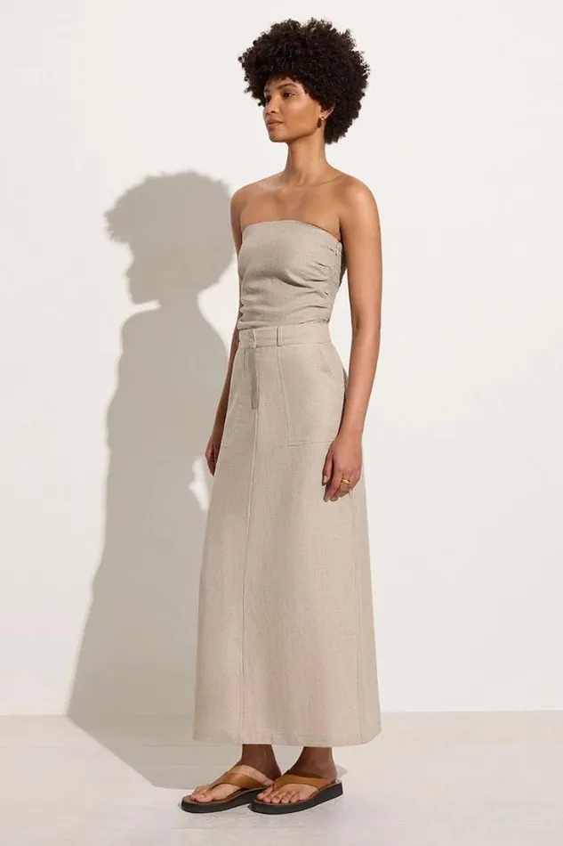 Women Faithfull The Brand Tops Praiyah Bodice Natural