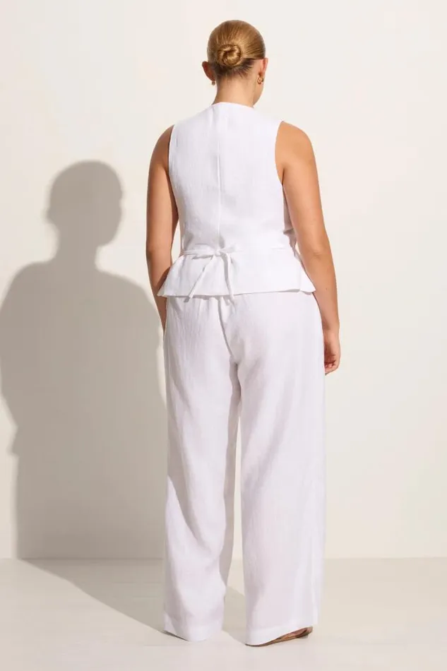 Women Faithfull The Brand Tops Stanze Vest White