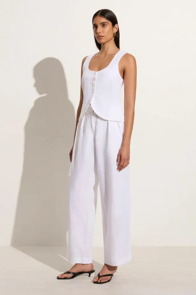 Women Faithfull The Brand Tops Stanze Vest White