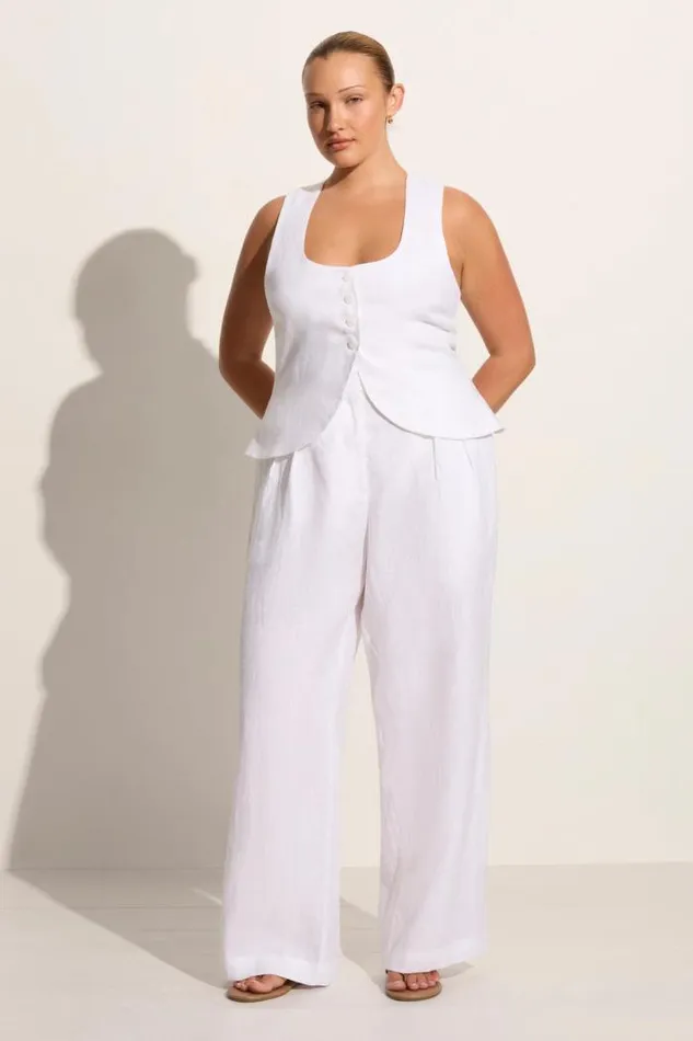Women Faithfull The Brand Tops Stanze Vest White