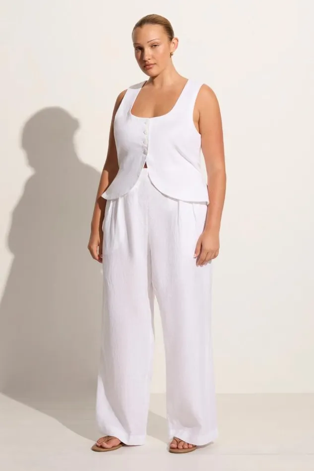Women Faithfull The Brand Tops Stanze Vest White