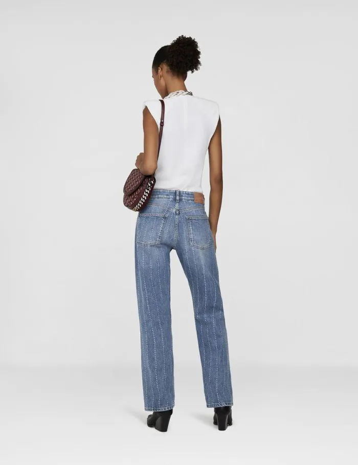 Women Falabella Chain Top White Stella McCartney Sweatshirts And TShirts Women Falabella Chain Top White Stella McCartney Sweatshirts And TShirts