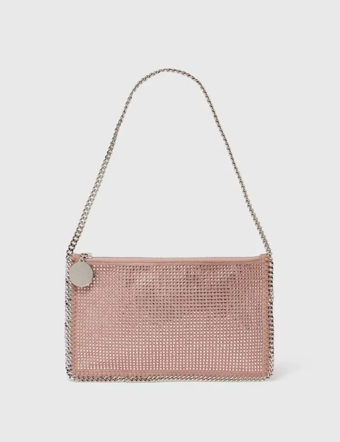 Women Falabella Pochette Shoulder Bag Dusty Pink Stella McCartney Mini Bags And Clutches Women Falabella Pochette Shoulder Bag Dusty Pink Stella McCartney Mini Bags And Clutches