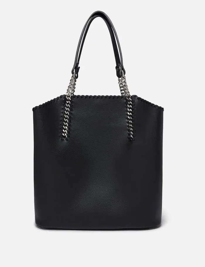 Women Falabella ReEdition Tote Bag Pitch Black Stella McCartney TopHandle Bags Women Falabella ReEdition Tote Bag Pitch Black Stella McCartney TopHandle Bags