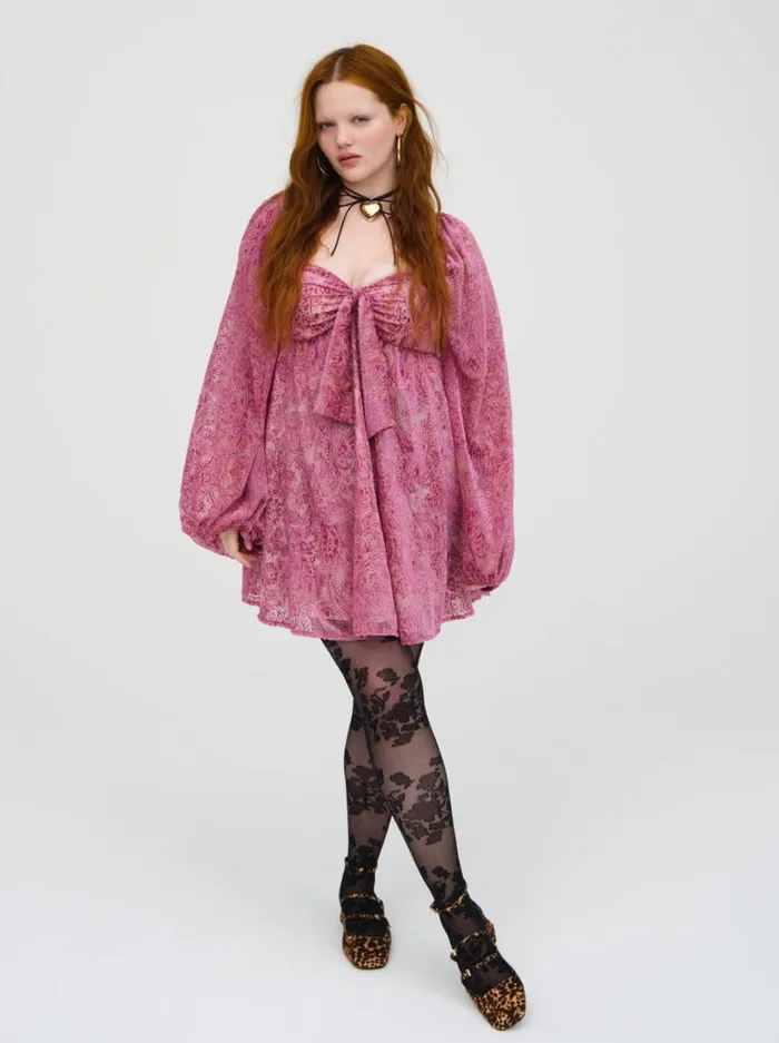 Women Francesca Mini Dress Purple For Love and Lemons Dresses Women Francesca Mini Dress Purple For Love and Lemons Dresses