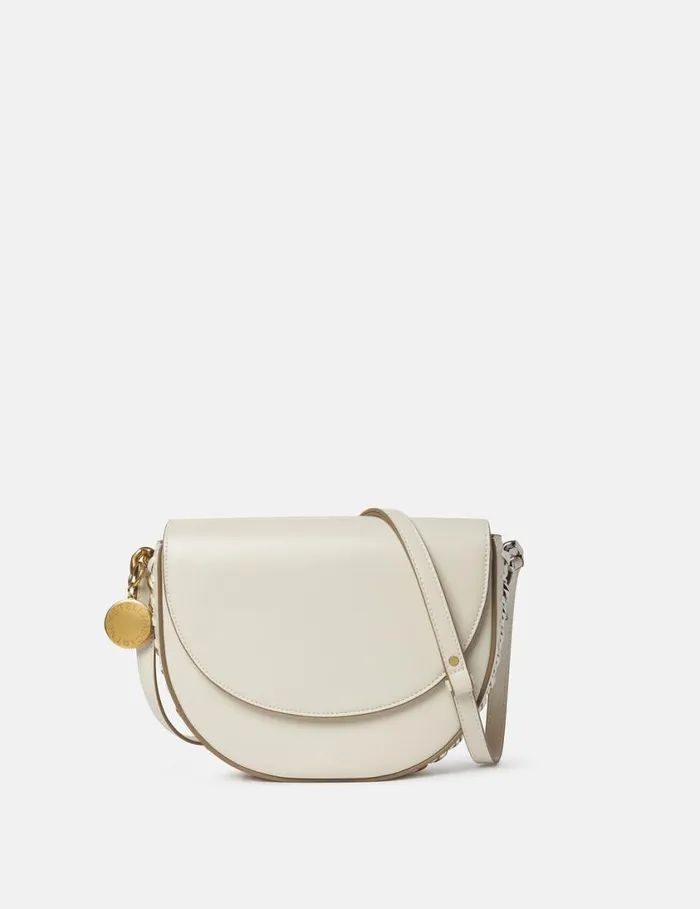 Women Frayme Medium Flap Shoulder Bag Pure White Stella McCartney Mini Bags And Clutches Women Frayme Medium Flap Shoulder Bag Pure White Stella McCartney Mini Bags And Clutches