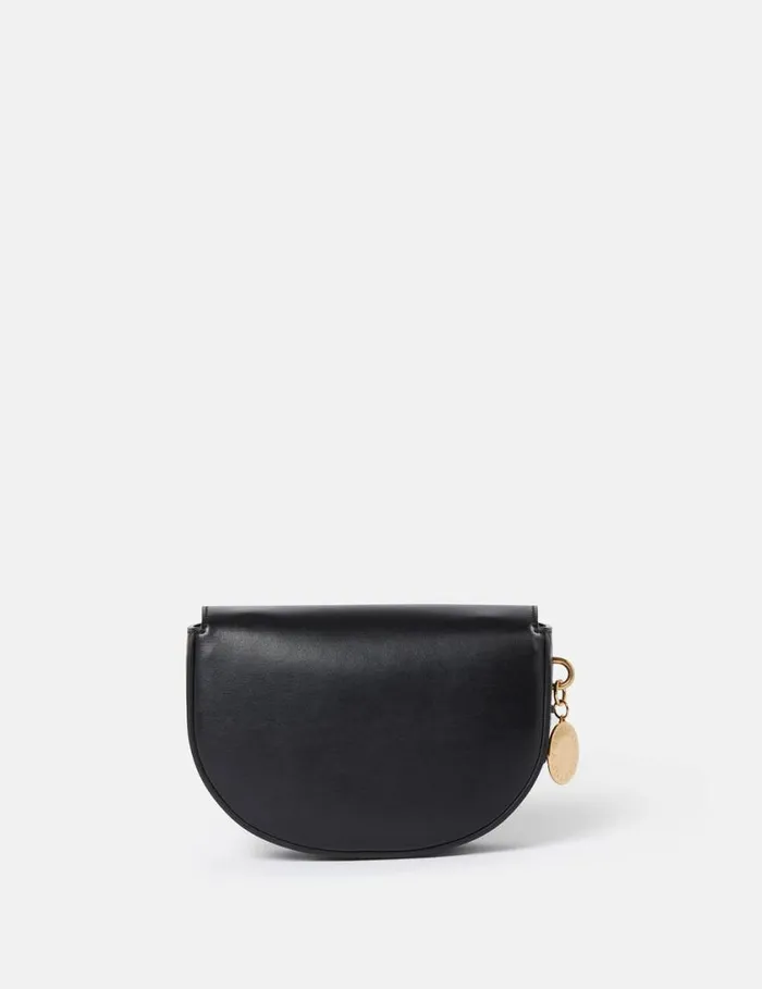 Women Frayme Whipstitch Small Shoulder Bag Midnight Black Stella McCartney Mini Bags And Clutches Women Frayme Whipstitch Small Shoulder Bag Midnight Black Stella McCartney Mini Bags And Clutches