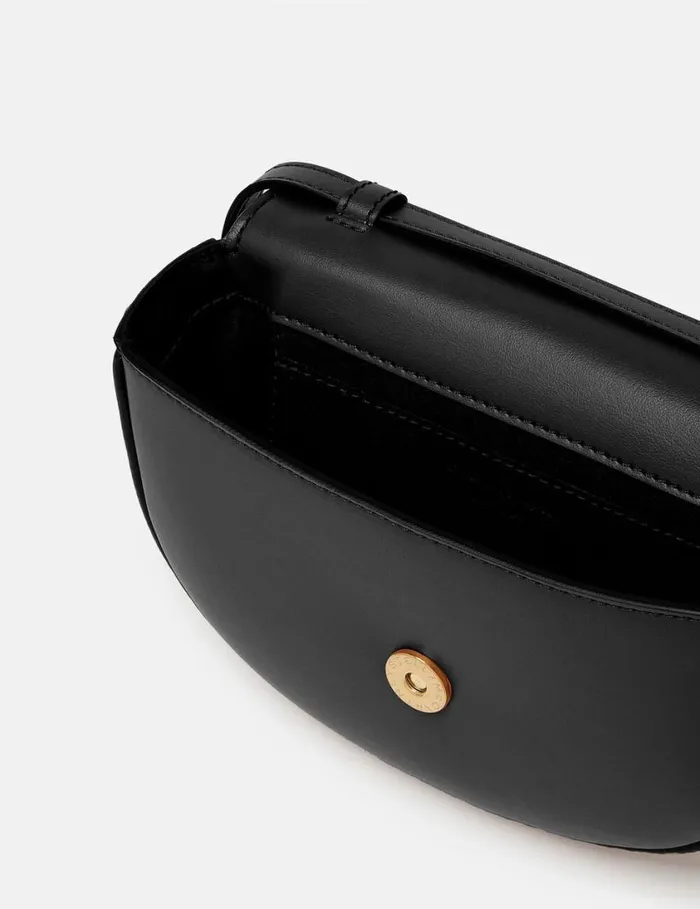 Women Frayme Whipstitch Small Shoulder Bag Midnight Black Stella McCartney Mini Bags And Clutches Women Frayme Whipstitch Small Shoulder Bag Midnight Black Stella McCartney Mini Bags And Clutches