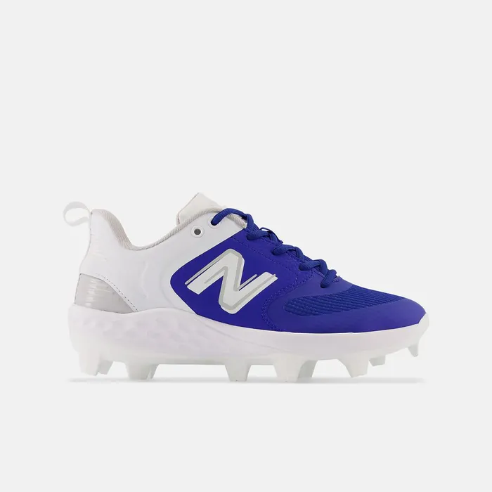 Women Fresh Foam Velo V3 Molded Blue With White New Balance Softball