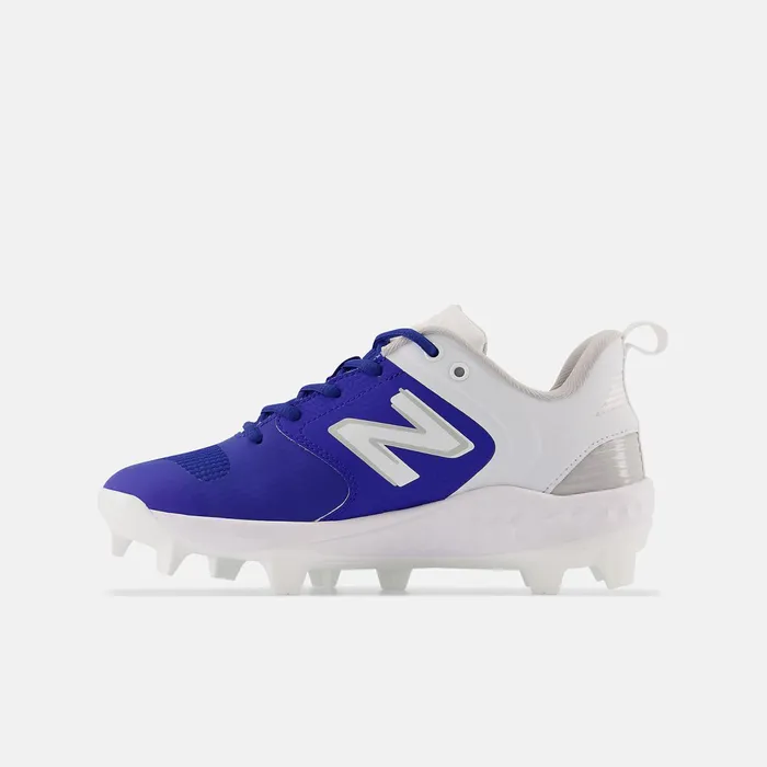 Women Fresh Foam Velo V3 Molded Blue With White New Balance Softball