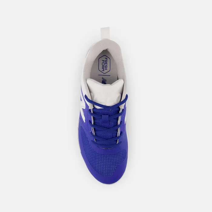 Women Fresh Foam Velo V3 Molded Blue With White New Balance Softball