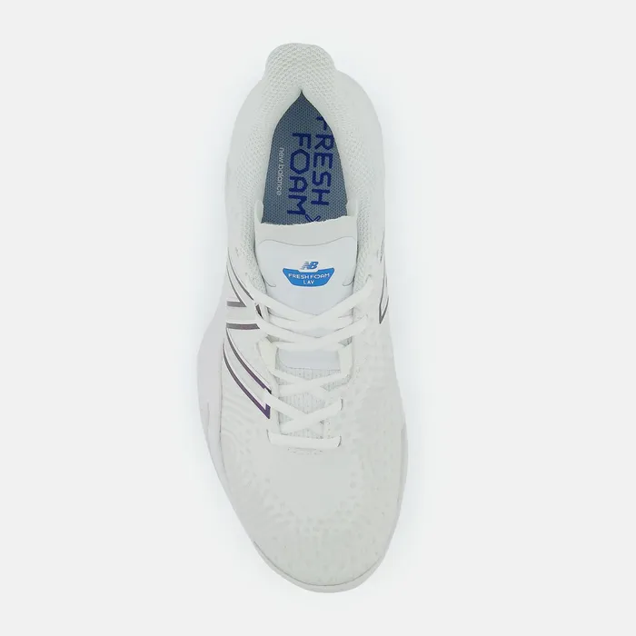 Women Fresh Foam X Lav V2 White With Laser Blue New Balance Tennis
