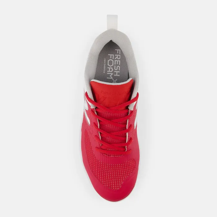 Women Fresh Foam X Velo V3 Metal Red With White New Balance Softball