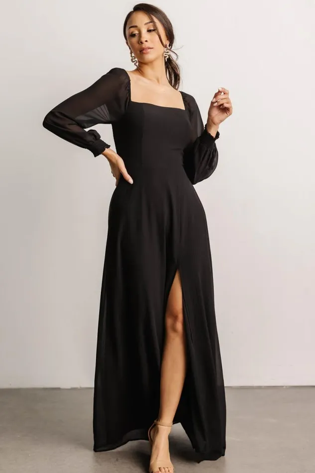 Women Giselle Maxi Dress Black Baltic Born Maxi Dresses Women Giselle Maxi Dress Black Baltic Born Maxi Dresses