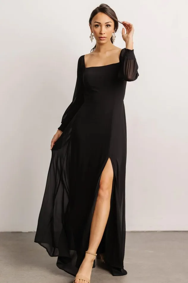 Women Giselle Maxi Dress Black Baltic Born Maxi Dresses Women Giselle Maxi Dress Black Baltic Born Maxi Dresses