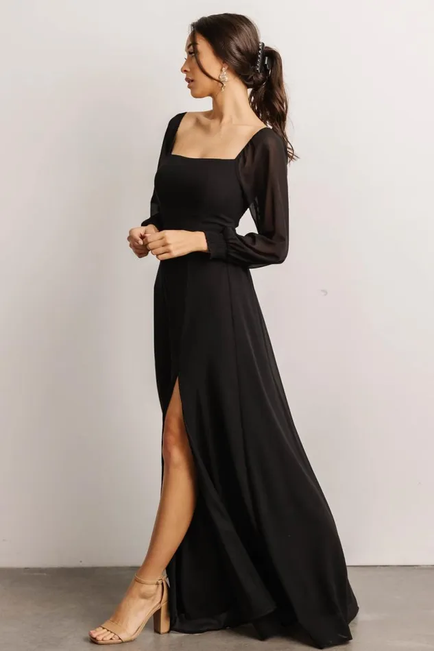 Women Giselle Maxi Dress Black Baltic Born Maxi Dresses Women Giselle Maxi Dress Black Baltic Born Maxi Dresses