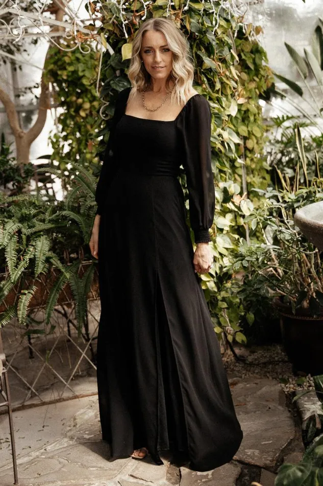 Women Giselle Maxi Dress Black Baltic Born Maxi Dresses Women Giselle Maxi Dress Black Baltic Born Maxi Dresses