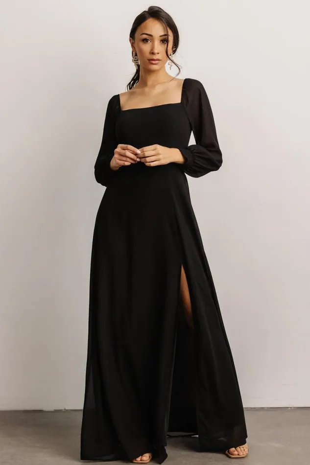 Women Giselle Maxi Dress Black Baltic Born Maxi Dresses Women Giselle Maxi Dress Black Baltic Born Maxi Dresses