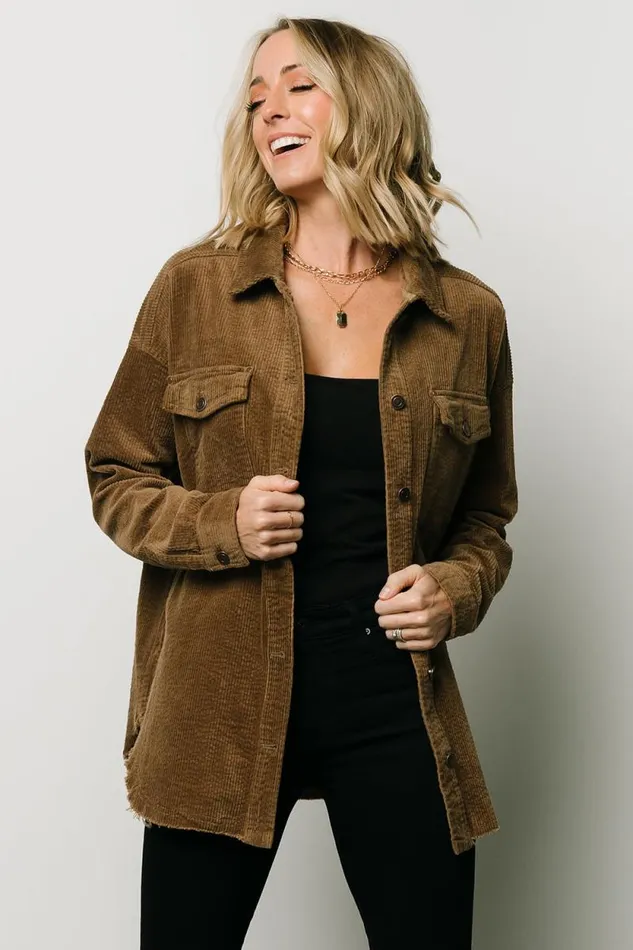 Women Greeley Corduroy Jacket Coffee Baltic Born Outerwear Women Greeley Corduroy Jacket Coffee Baltic Born Outerwear