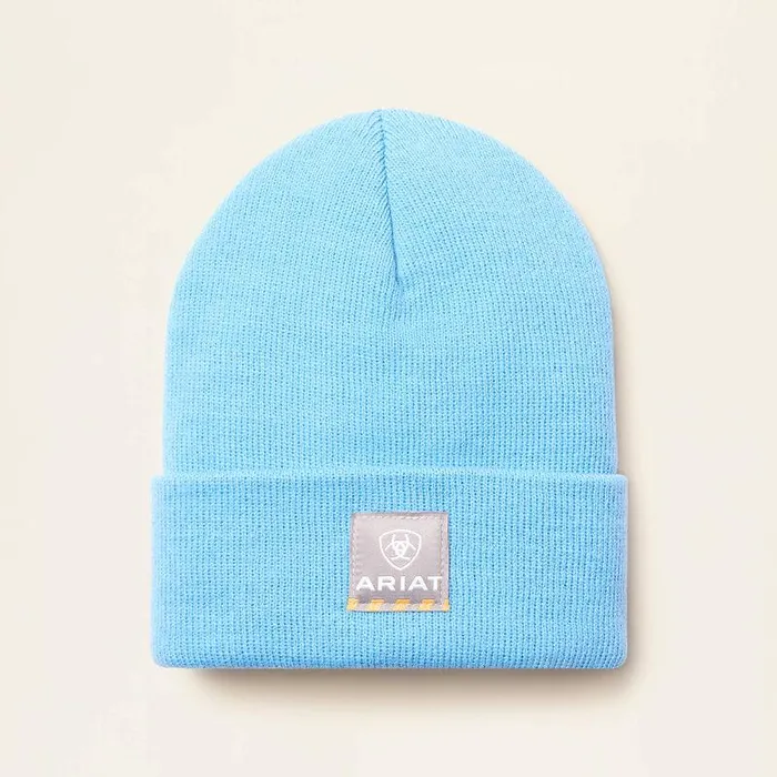Women Hats and Caps Ariat Rebar Beanie Carolina Blue