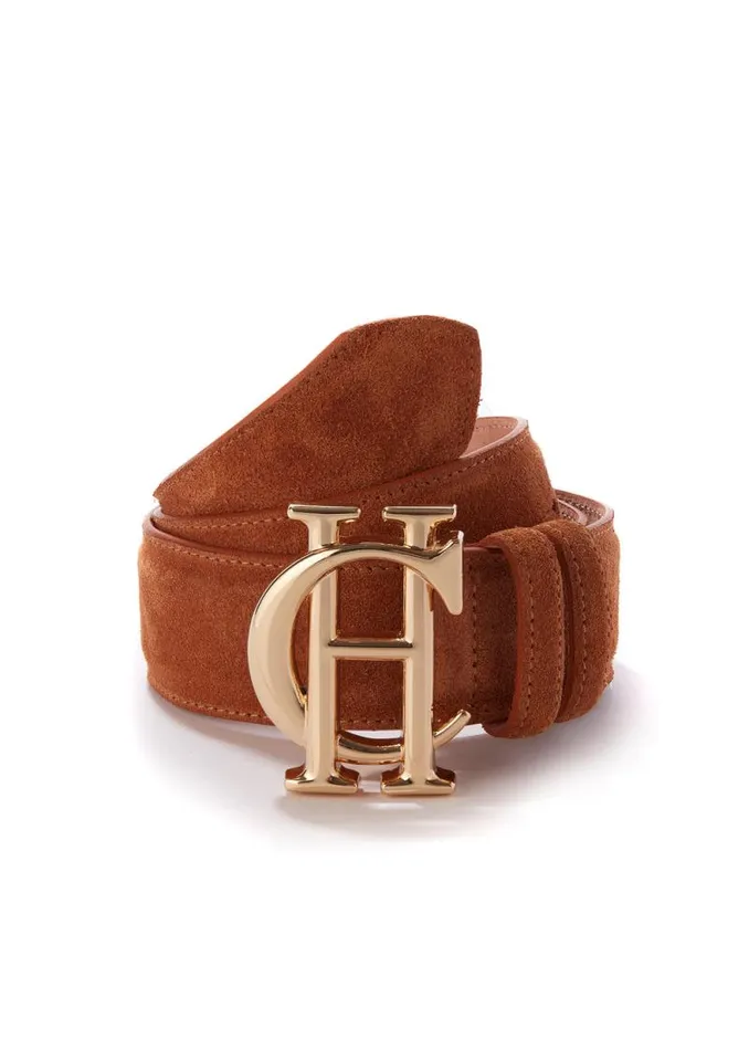 Women HC Classic Belt Suede Tan Holland Cooper Belts