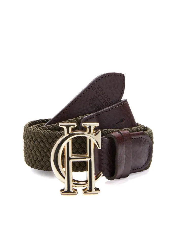 Women HC Heritage Belt Forest Green Holland Cooper Belts Women HC Heritage Belt Forest Green Holland Cooper Belts