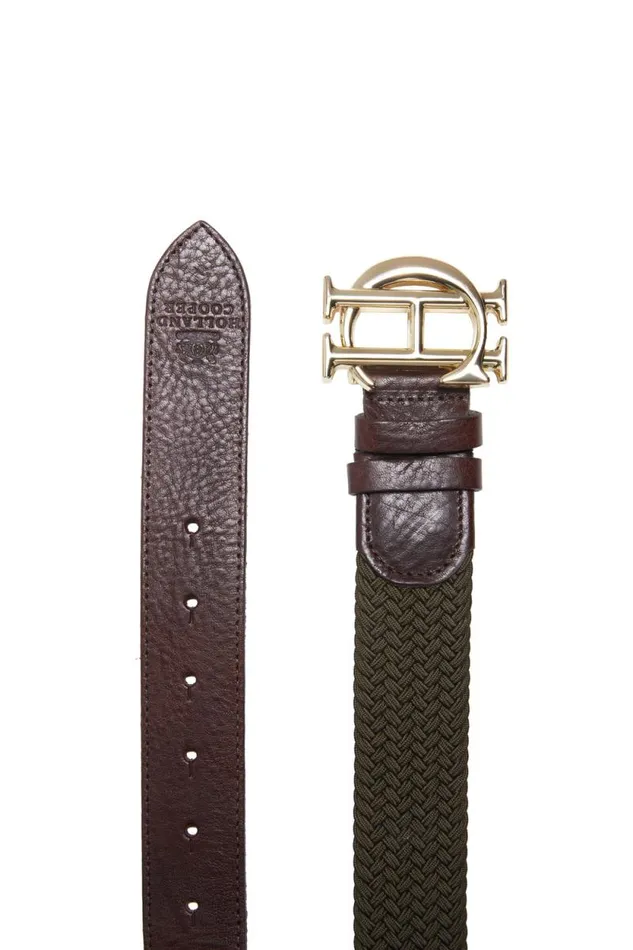 Women HC Heritage Belt Forest Green Holland Cooper Belts Women HC Heritage Belt Forest Green Holland Cooper Belts