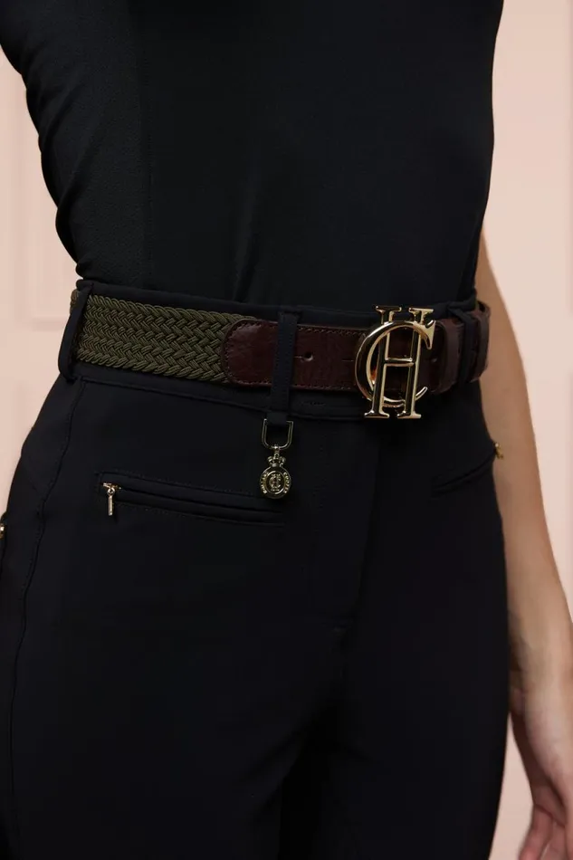 Women HC Heritage Belt Forest Green Holland Cooper Belts Women HC Heritage Belt Forest Green Holland Cooper Belts