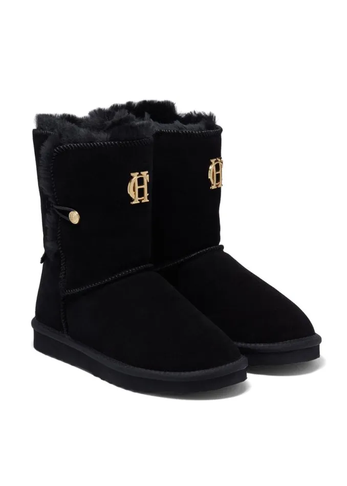 Women HC Shearling Boot Black Holland Cooper Sleepwear Women HC Shearling Boot Black Holland Cooper Sleepwear