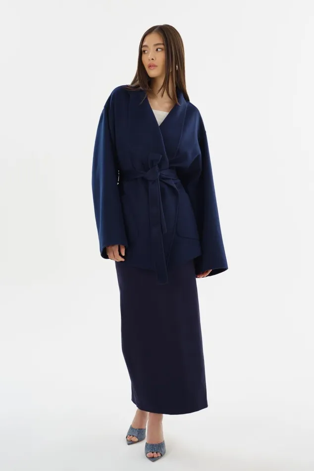 Women HELLANDA Knit Maxi Skirt Midnight Blue LAMARQUE Skirts Women HELLANDA Knit Maxi Skirt Midnight Blue LAMARQUE Skirts