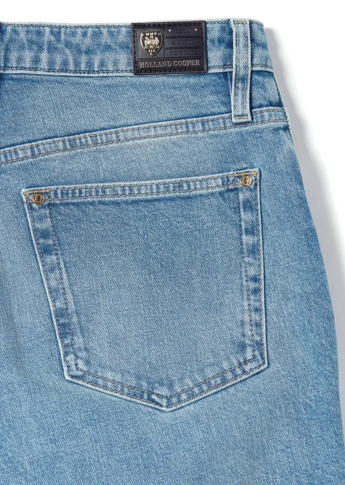 Women High Rise Slim Jean Vintage Indigo Holland Cooper Jeans Women High Rise Slim Jean Vintage Indigo Holland Cooper Jeans