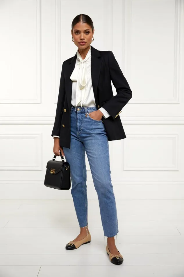 Women High Rise Slim Jean Vintage Indigo Holland Cooper Jeans Women High Rise Slim Jean Vintage Indigo Holland Cooper Jeans
