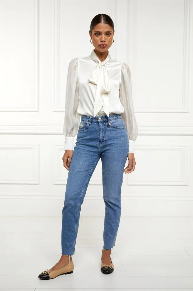 Women High Rise Slim Jean Vintage Indigo Holland Cooper Jeans Women High Rise Slim Jean Vintage Indigo Holland Cooper Jeans