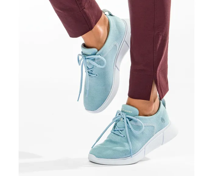 Women Hush Puppies Makenna Lace Up Grey Multi Heathered Sneakers Women Hush Puppies Makenna Lace Up Grey Multi Heathered Sneakers