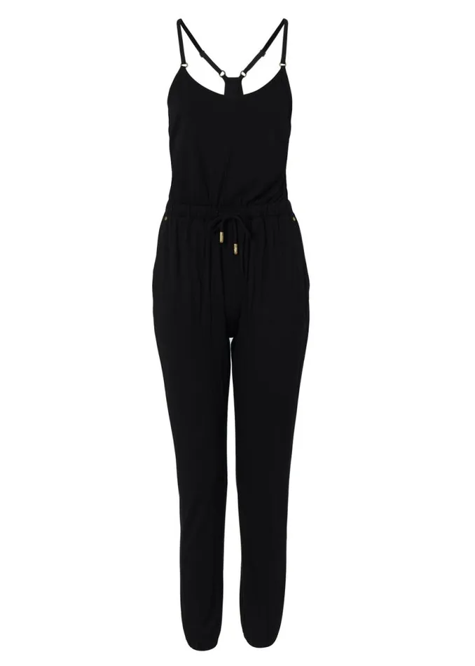 Women Iconic Jersey Jumpsuit Black Holland Cooper Jumpsuits