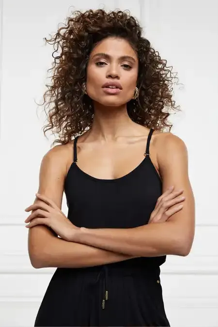 Women Iconic Jersey Jumpsuit Black Holland Cooper Jumpsuits