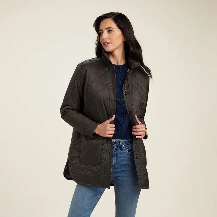 Women Jackets and Vests Ariat Belmont Shirt Jacket Earth