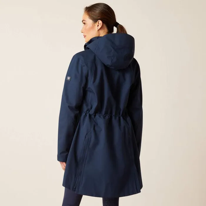 Women Jackets and Vests Ariat Coastal Long Waterproof Parka Navy Women Jackets and Vests Ariat Coastal Long Waterproof Parka Navy