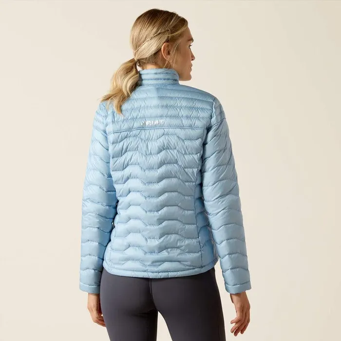 Women Jackets and Vests Ariat Ideal Down Jacket Cerulean