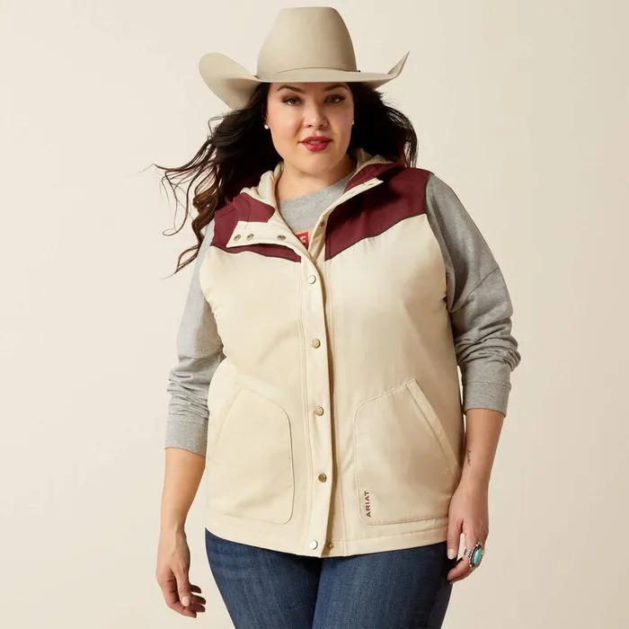 Women Jackets and Vests Ariat Pioneer StretchShell Vest Summer Sandrosewood Women Jackets and Vests Ariat Pioneer StretchShell Vest Summer Sandrosewood