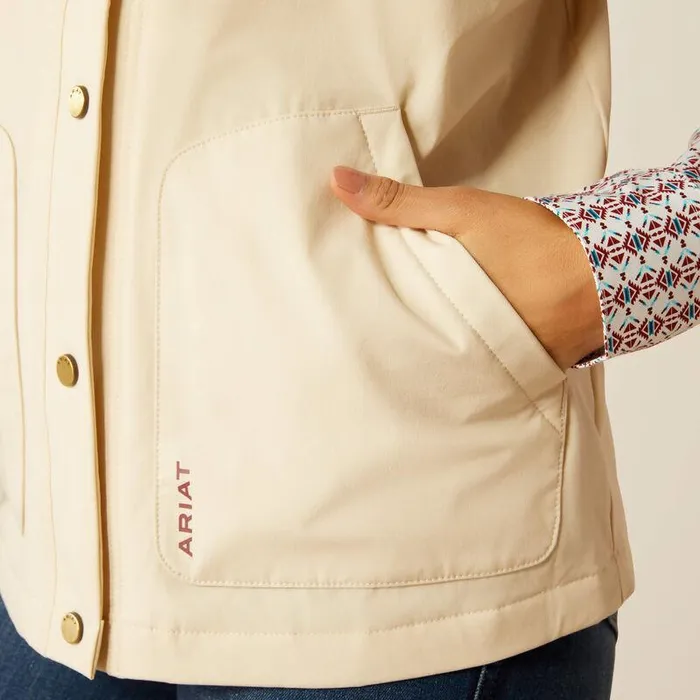 Women Jackets and Vests Ariat Pioneer StretchShell Vest Summer Sandrosewood Women Jackets and Vests Ariat Pioneer StretchShell Vest Summer Sandrosewood