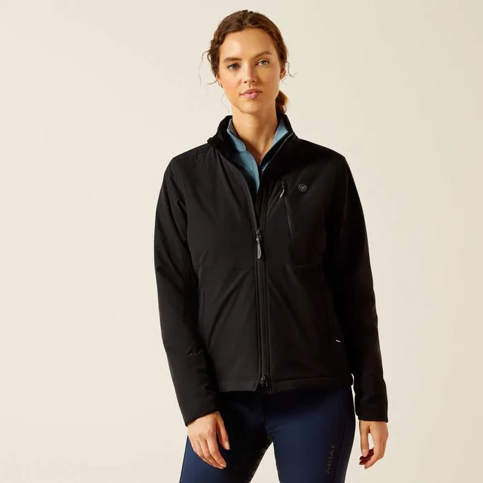 Women Jackets and Vests Ariat Rion StretchShell Insulated Jacket Black
