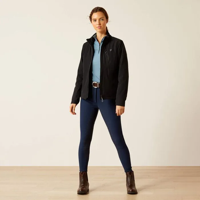 Women Jackets and Vests Ariat Rion StretchShell Insulated Jacket Black