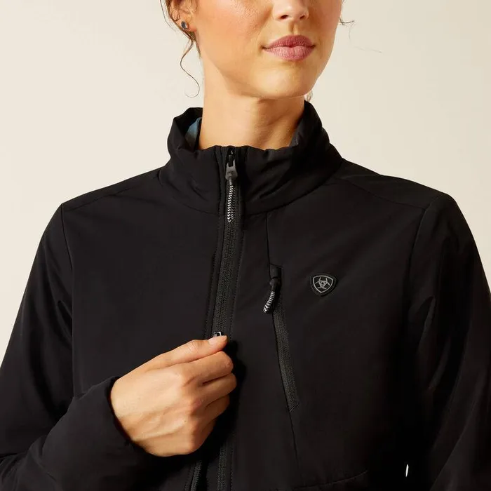 Women Jackets and Vests Ariat Rion StretchShell Insulated Jacket Black