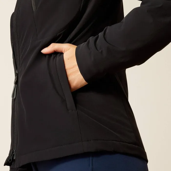 Women Jackets and Vests Ariat Rion StretchShell Insulated Jacket Black