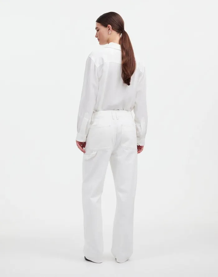 Women Jeans Madewell Alexa Chung For Madewell Workwear Jeans In True White True White