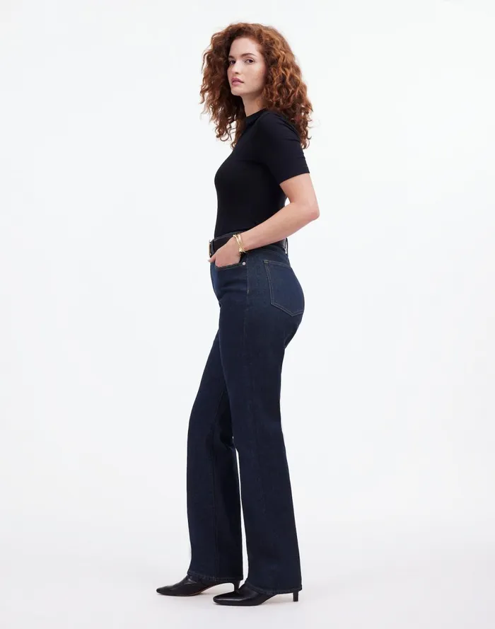 Women Jeans Madewell The Curvy 03990s Straight Jean Norman Wash