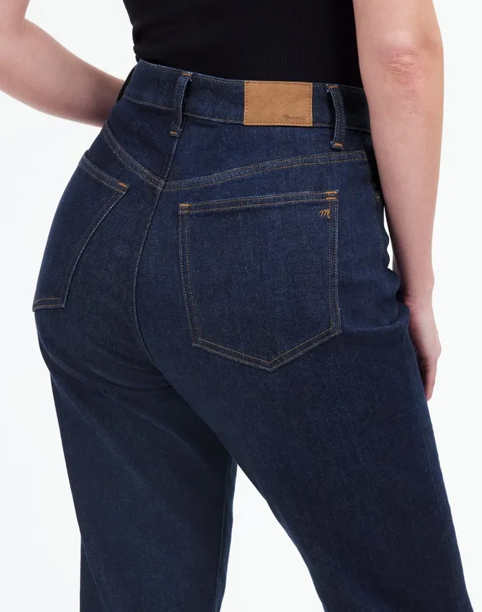 Women Jeans Madewell The Curvy 03990s Straight Jean Norman Wash