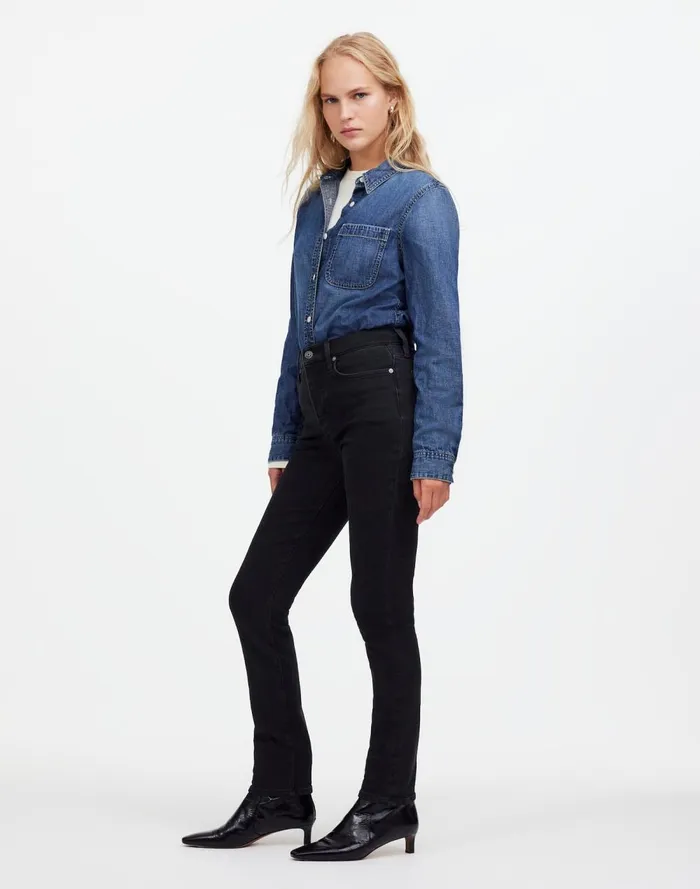 Women Jeans Madewell The Perfect Vintage Jean Black Frost
